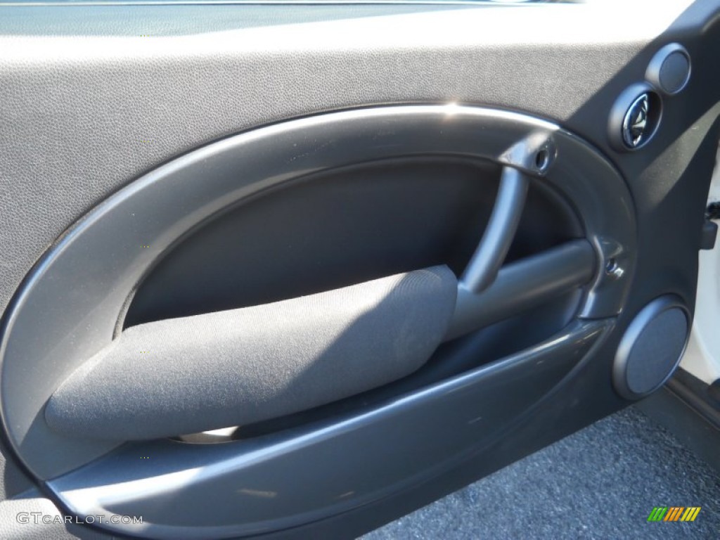 2007 Cooper Convertible - Pepper White / Carbon Black/Black photo #11