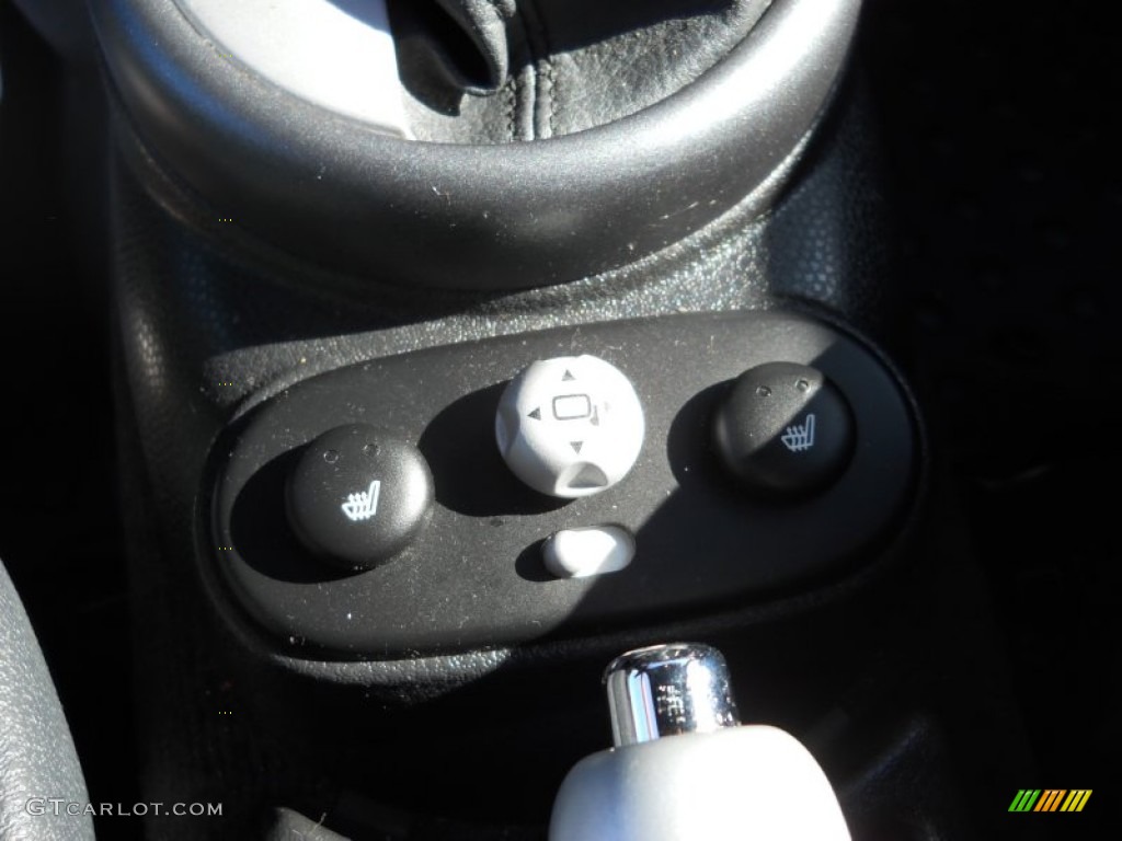 2007 Cooper Convertible - Pepper White / Carbon Black/Black photo #13