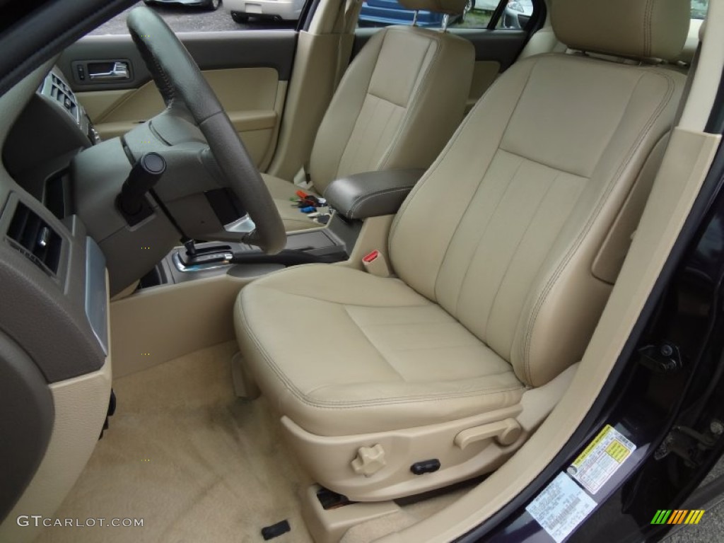 Camel Interior 2007 Mercury Milan V6 Premier AWD Photo #69710331
