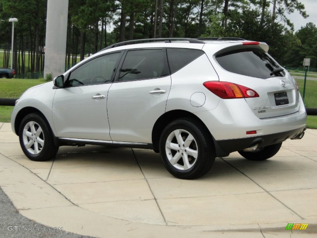 2009 Murano S - Brilliant Silver Metallic / Black photo #6