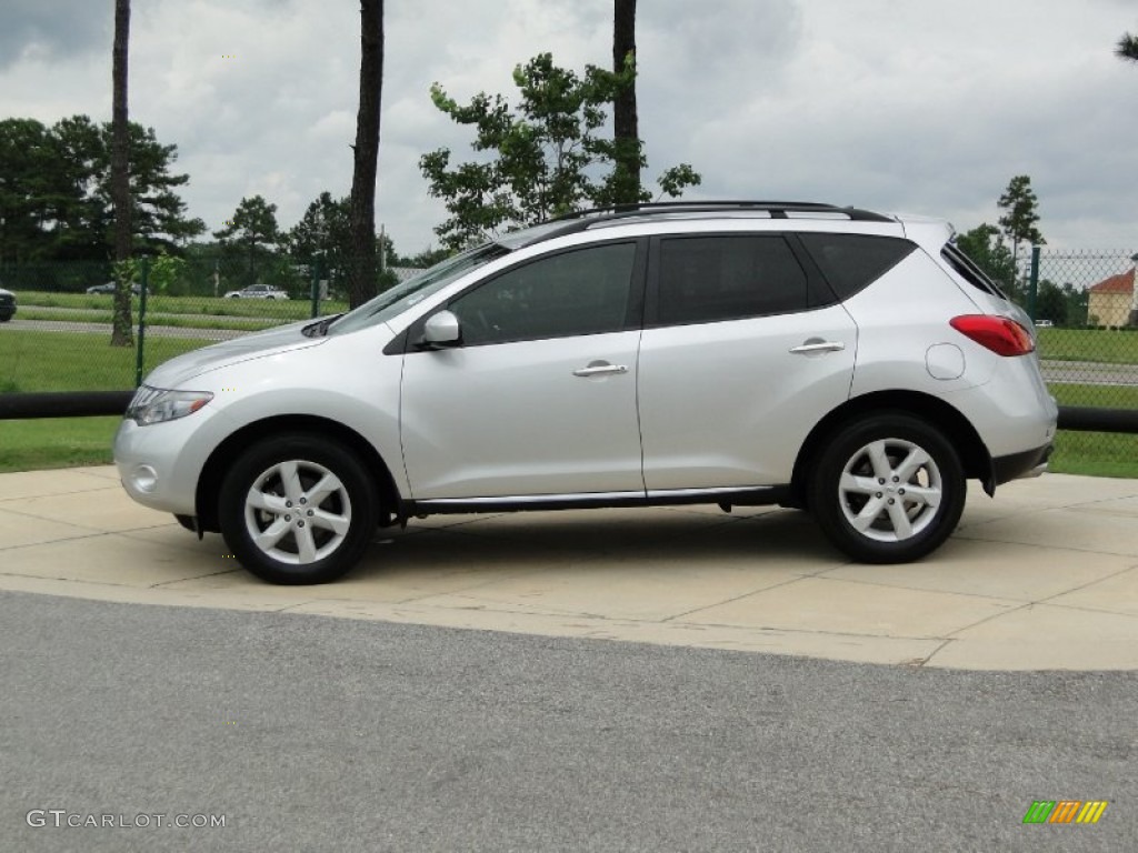2009 Murano S - Brilliant Silver Metallic / Black photo #8