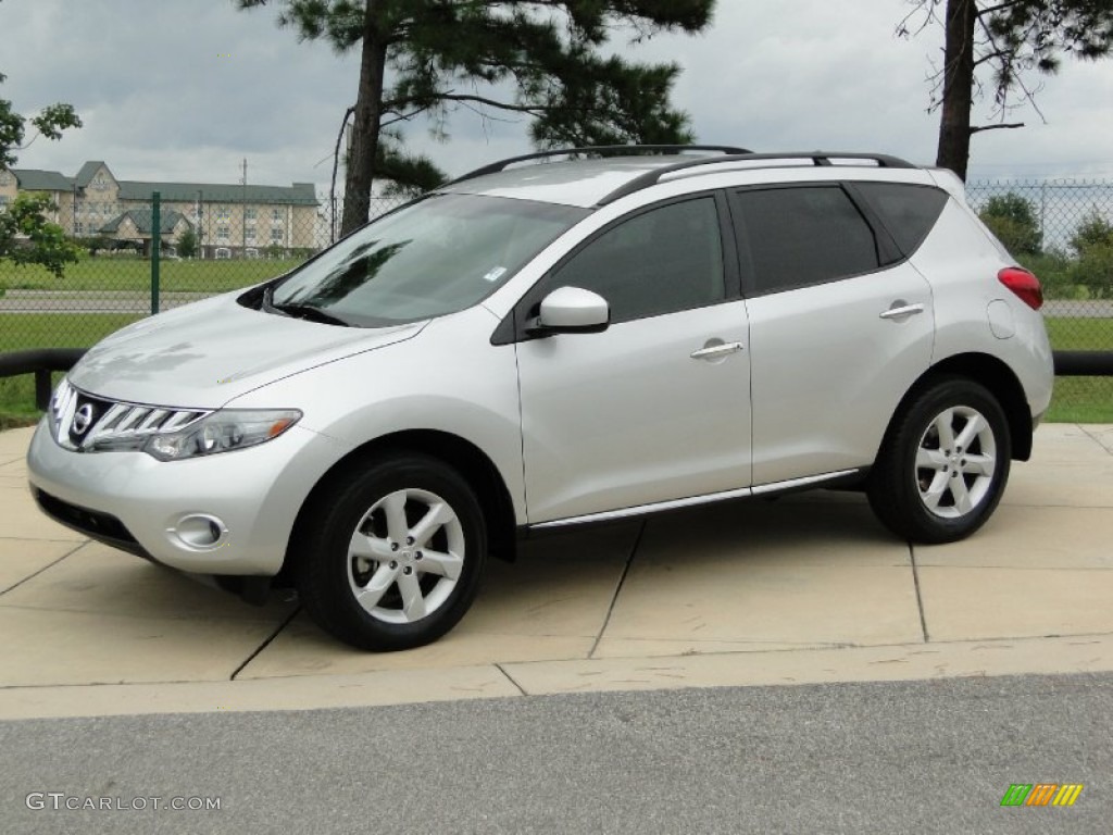 2009 Murano S - Brilliant Silver Metallic / Black photo #9