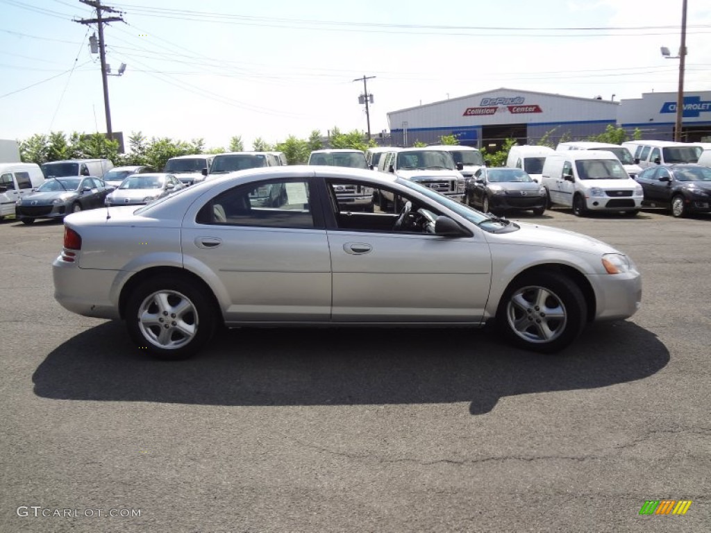 2006 Stratus SXT Sedan - Silver Steel Metallic / Dark Slate Grey photo #4