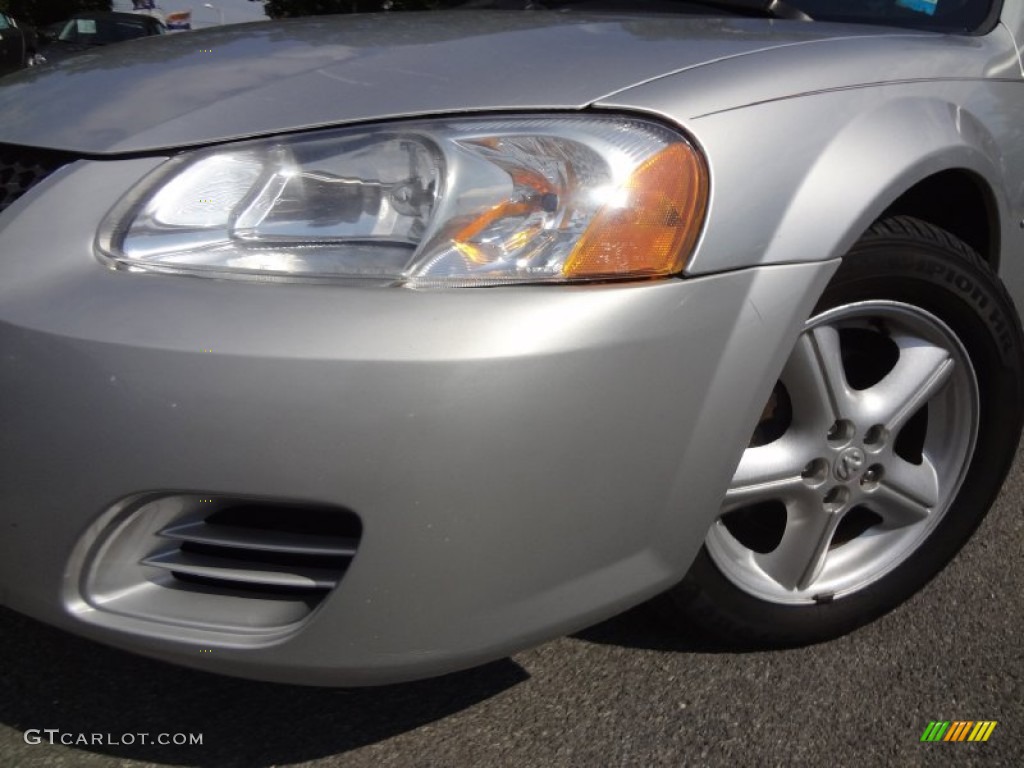 2006 Stratus SXT Sedan - Silver Steel Metallic / Dark Slate Grey photo #7