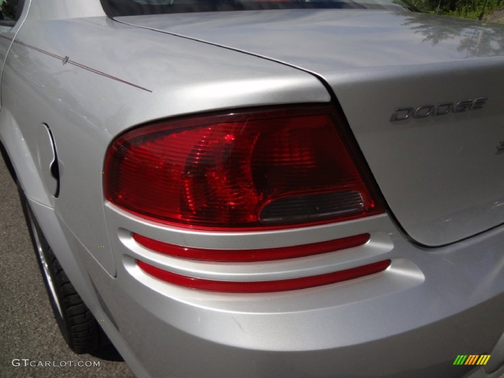 2006 Stratus SXT Sedan - Silver Steel Metallic / Dark Slate Grey photo #8