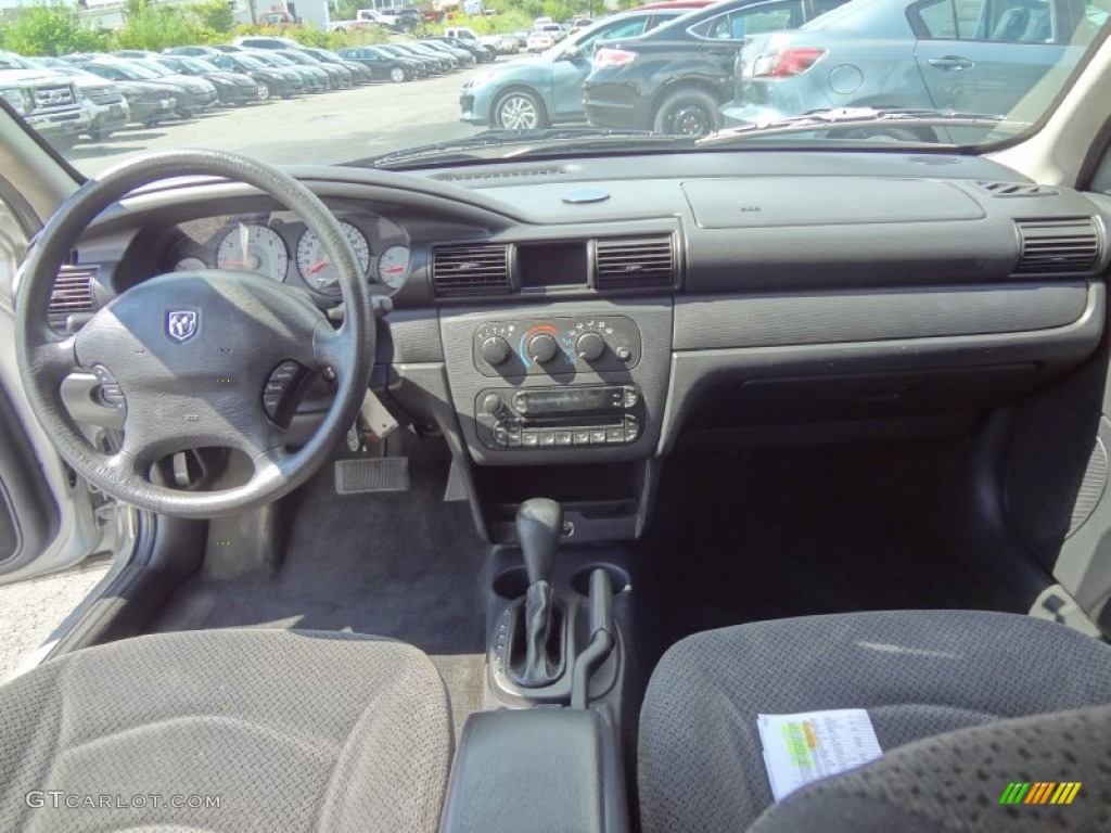 2006 Stratus SXT Sedan - Silver Steel Metallic / Dark Slate Grey photo #17