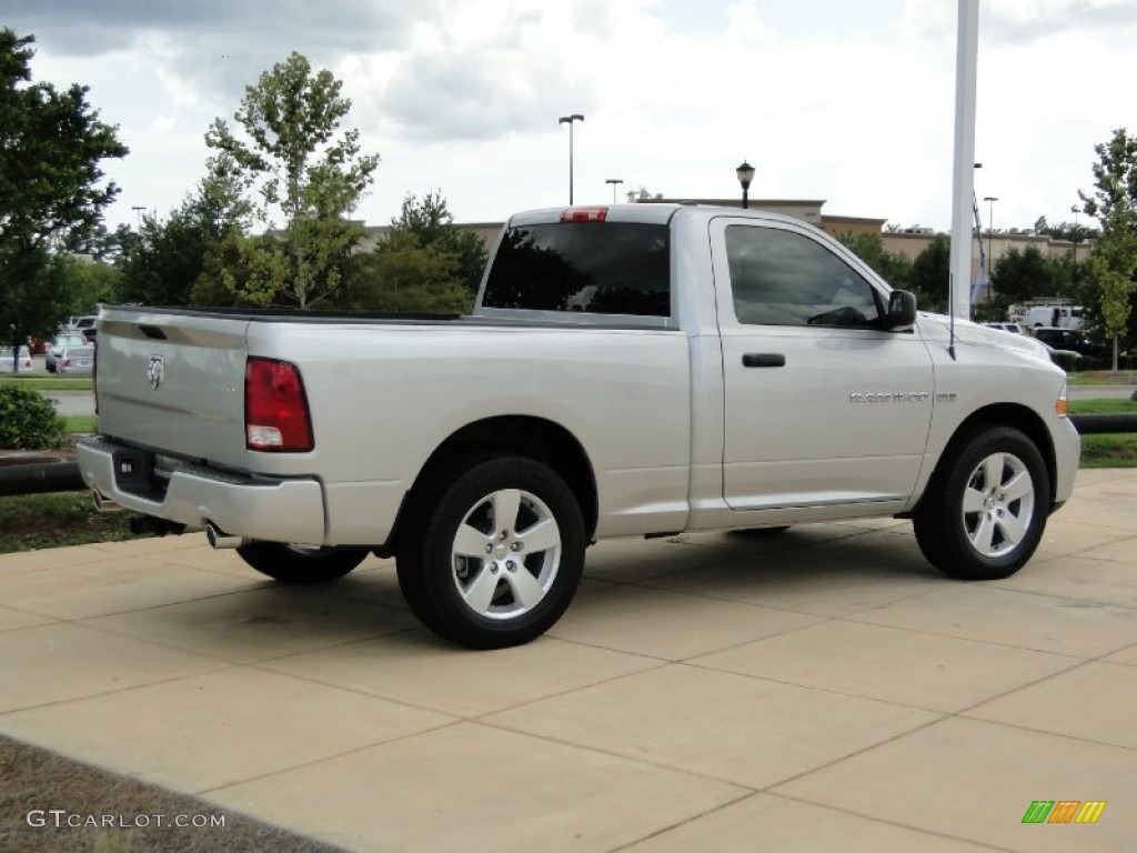 2011 Ram 1500 Express Regular Cab - Bright Silver Metallic / Dark Slate Gray/Medium Graystone photo #5