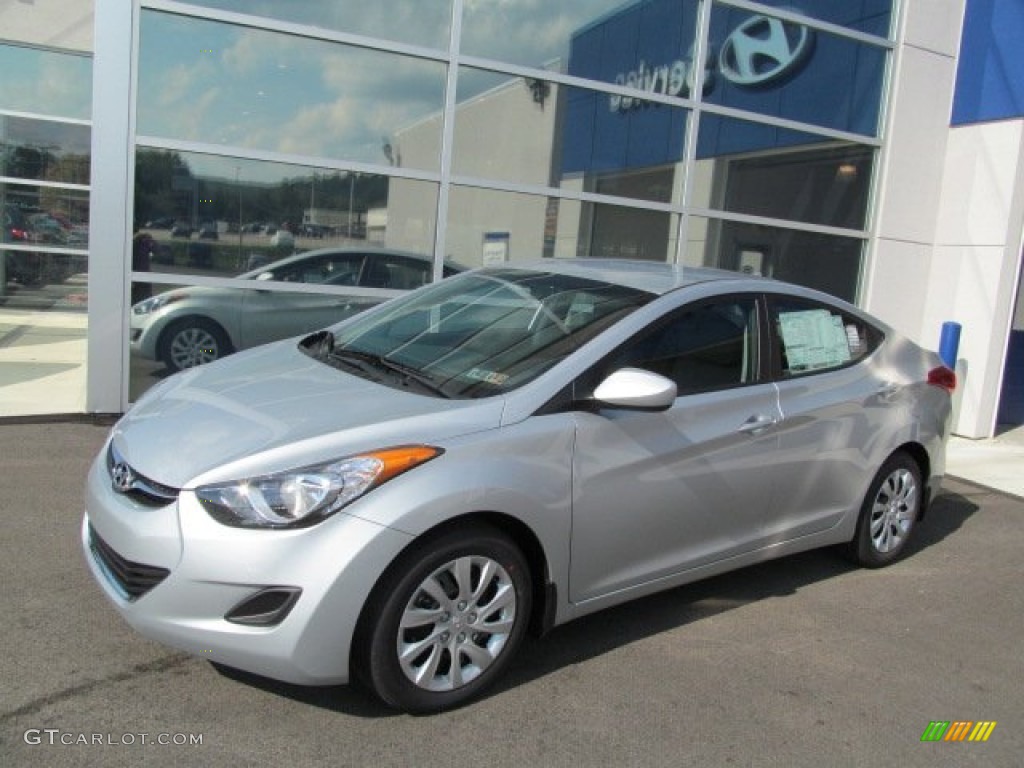 2013 Elantra GLS - Silver / Gray photo #1