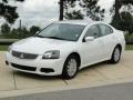 2011 White Pearl Mitsubishi Galant FE  photo #10