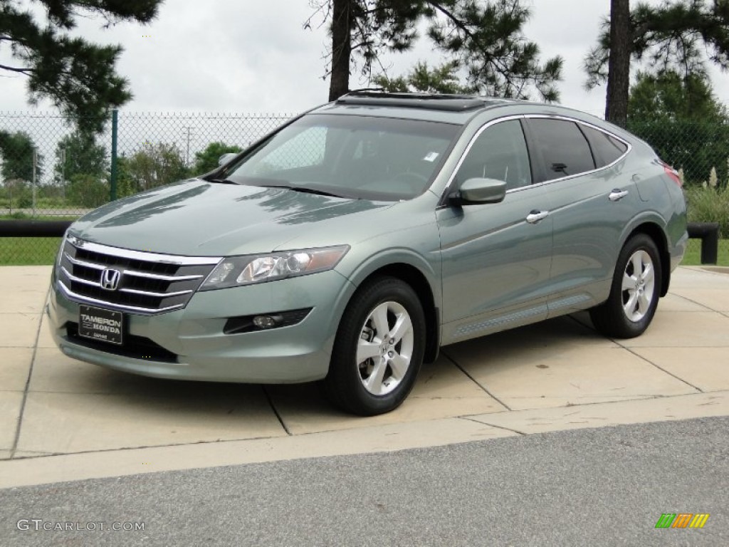 2010 Accord Crosstour EX - Opal Sage Metallic / Black photo #10