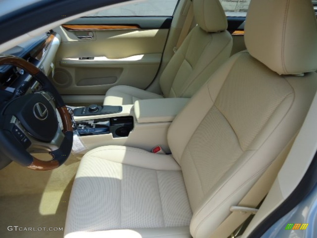Parchment Interior 2013 Lexus ES 300h Hybrid Photo #69711714