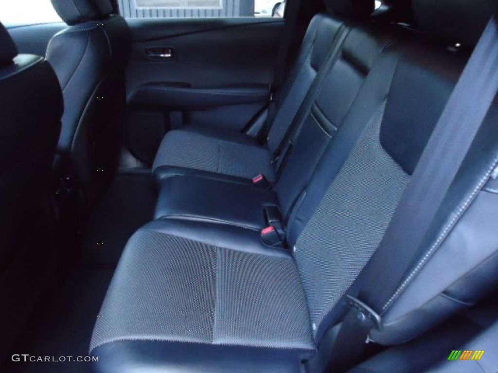 2013 Lexus RX 350 F Sport AWD Rear Seat Photo #69712248