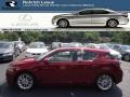 2012 Matador Red Mica Lexus CT 200h Hybrid Premium  photo #1