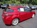 2012 Matador Red Mica Lexus CT 200h Hybrid Premium  photo #4