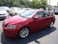 2012 Matador Red Mica Lexus CT 200h Hybrid Premium  photo #8