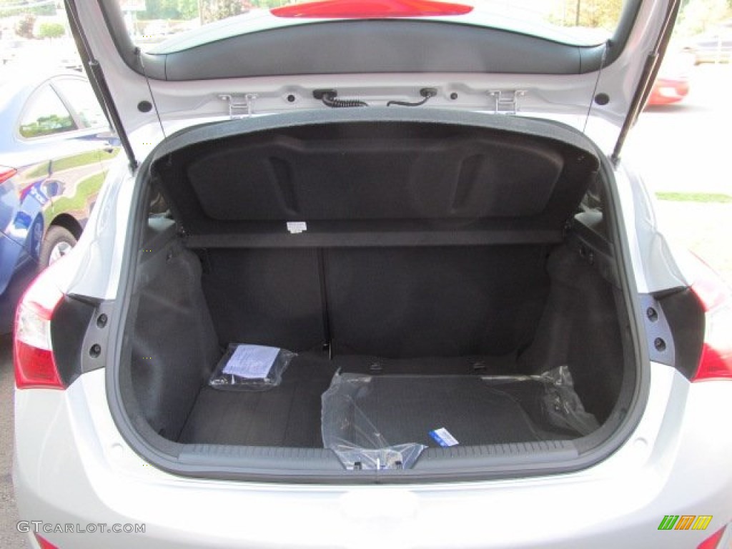 2013 Elantra GT - Shimmering Air Silver / Black photo #9