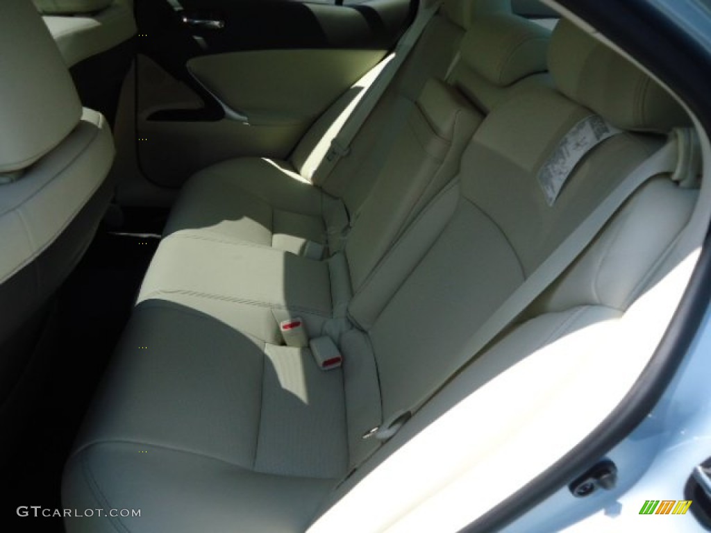 2012 IS 250 AWD - Cerulean Blue / Ecru photo #11