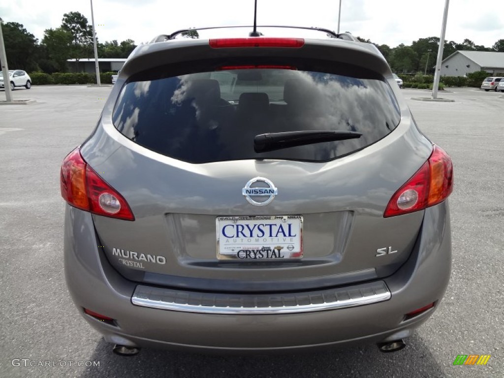 2010 Murano SL - Tinted Bronze Metallic / Black photo #8