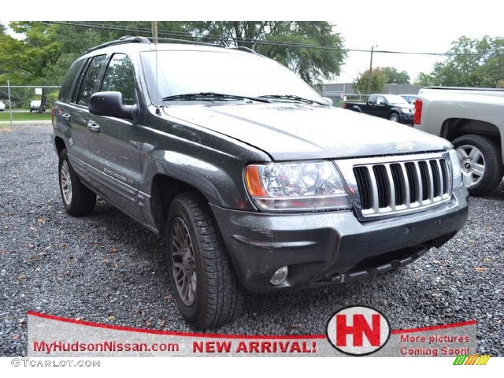 2004 Grand Cherokee Limited 4x4 - Graphite Metallic / Sandstone photo #1