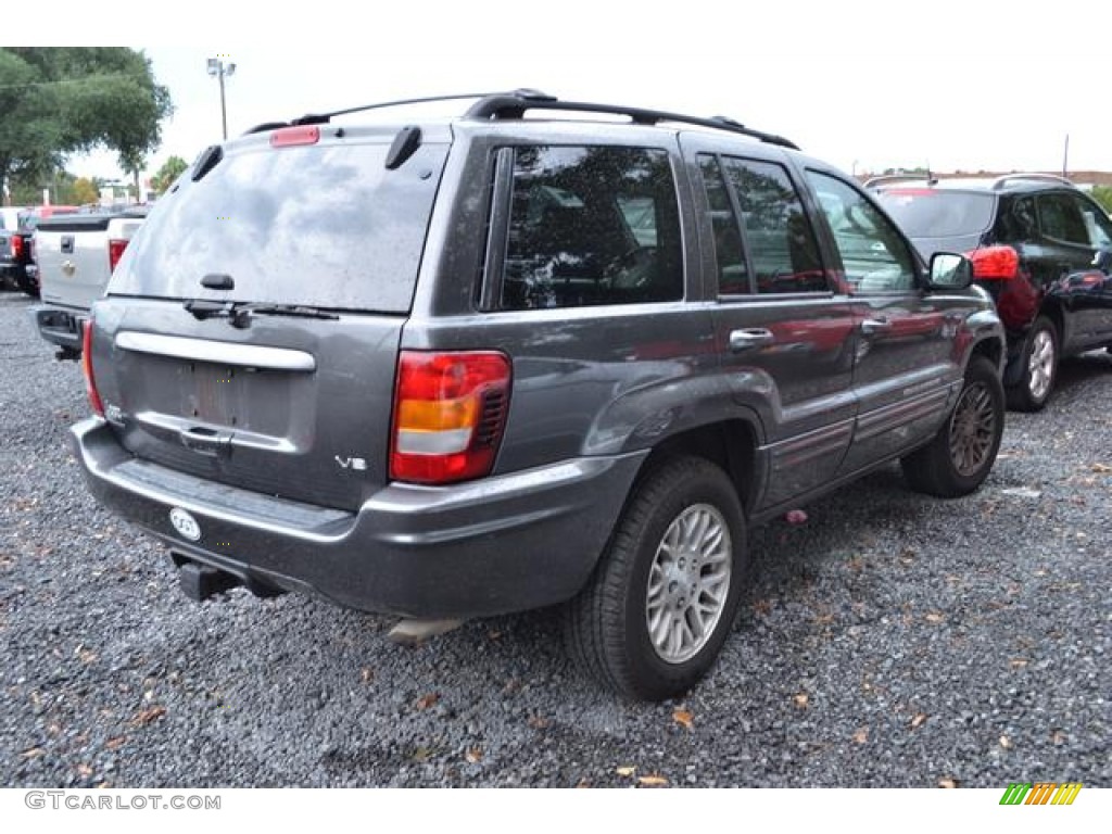 2004 Grand Cherokee Limited 4x4 - Graphite Metallic / Sandstone photo #3
