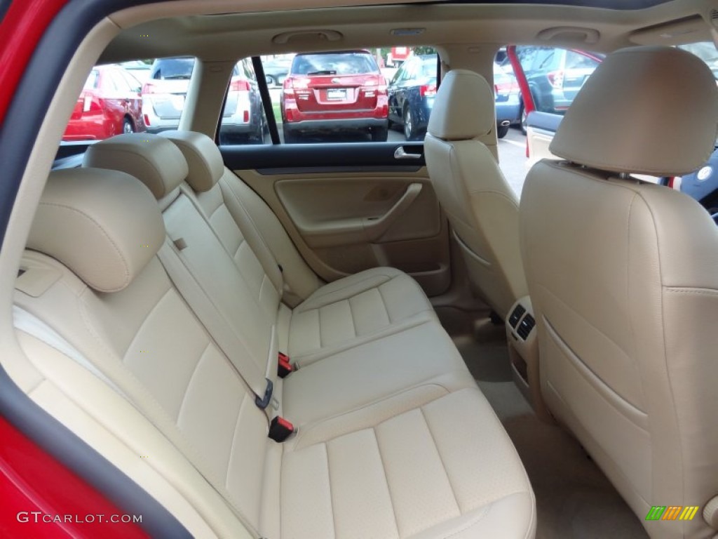 2009 Volkswagen Jetta SE SportWagen Rear Seat Photo #69714333