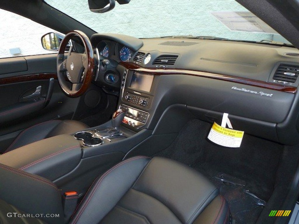 2013 Maserati GranTurismo Sport Coupe Nero Dashboard Photo #69714357