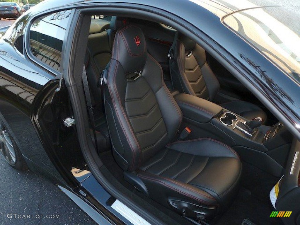 Nero Interior 2013 Maserati GranTurismo Sport Coupe Photo #69714375