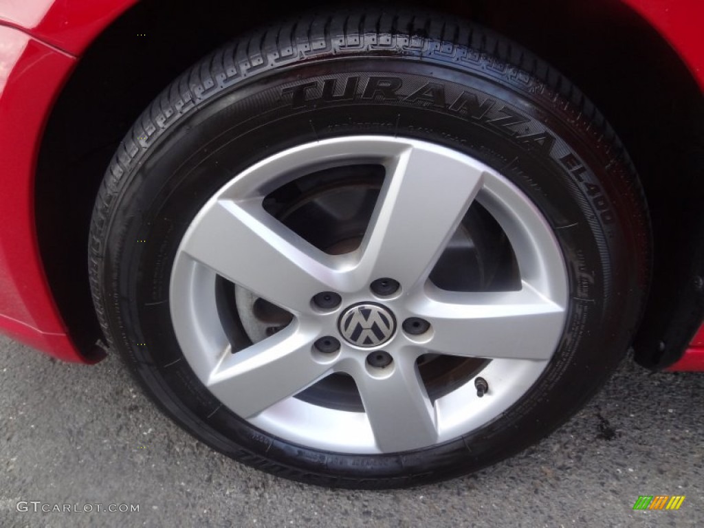 2009 Volkswagen Jetta SE SportWagen Wheel Photo #69714404