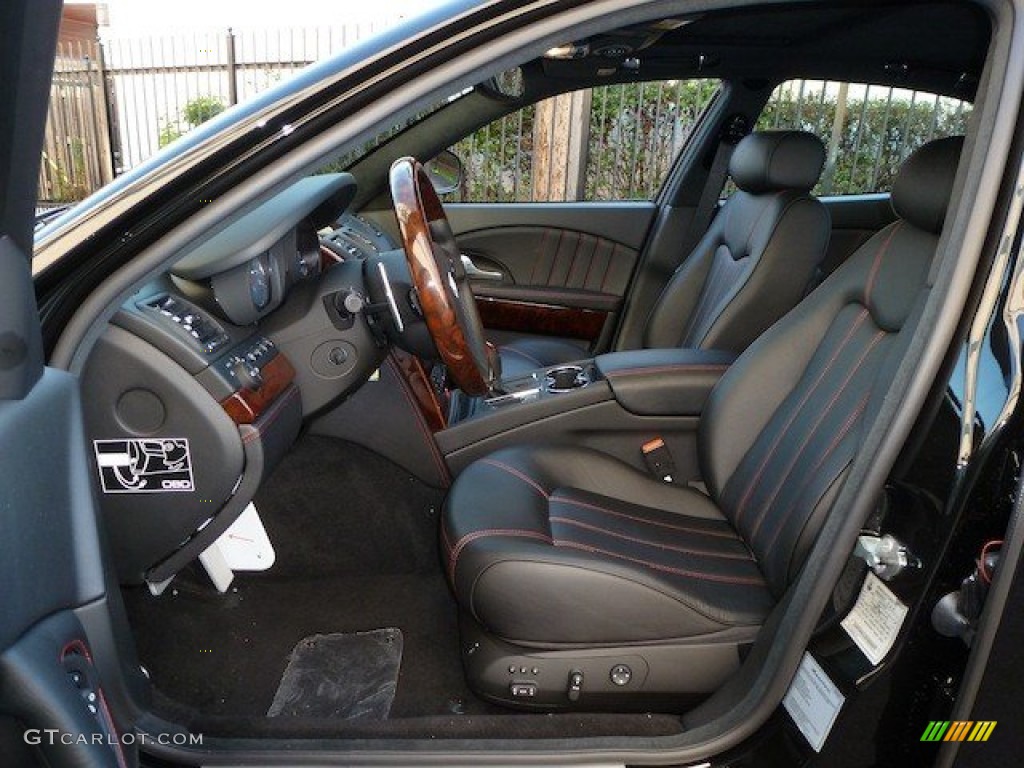 Nero Interior 2013 Maserati Quattroporte S Photo #69714510