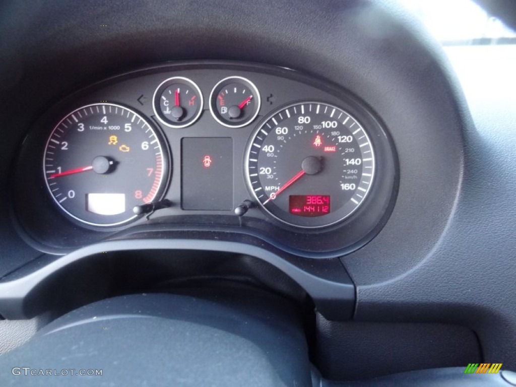 2006 Audi A3 2.0T Gauges Photo #69714546