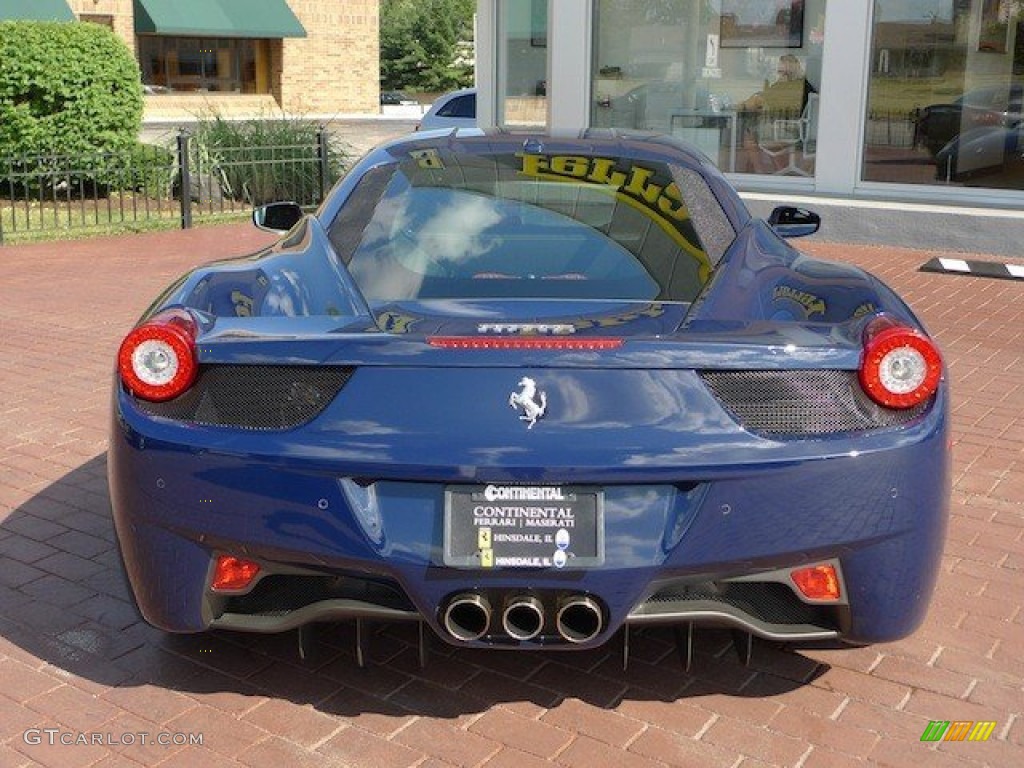 2010 458 Italia - Blue Scozia (Dark Blue) / Nero photo #4