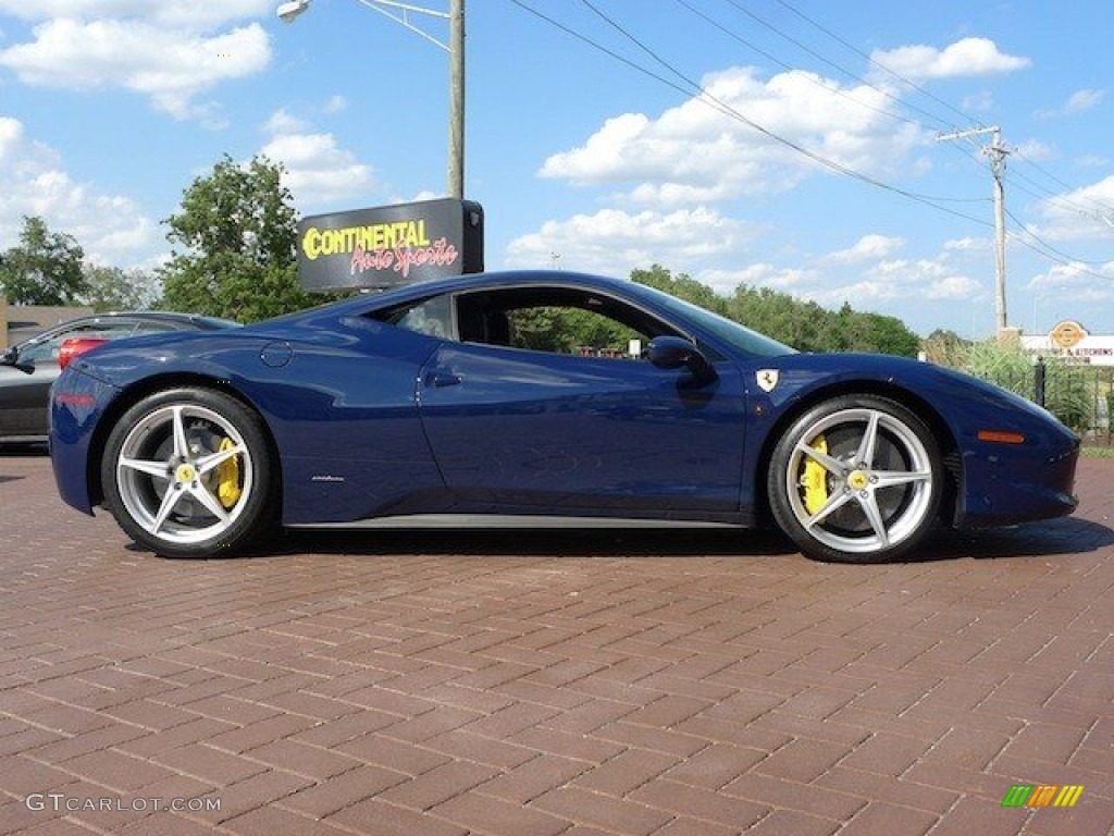 2010 458 Italia - Blue Scozia (Dark Blue) / Nero photo #10