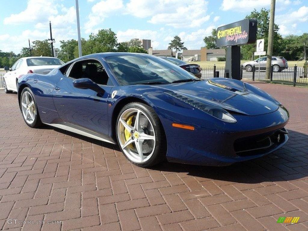 2010 458 Italia - Blue Scozia (Dark Blue) / Nero photo #11