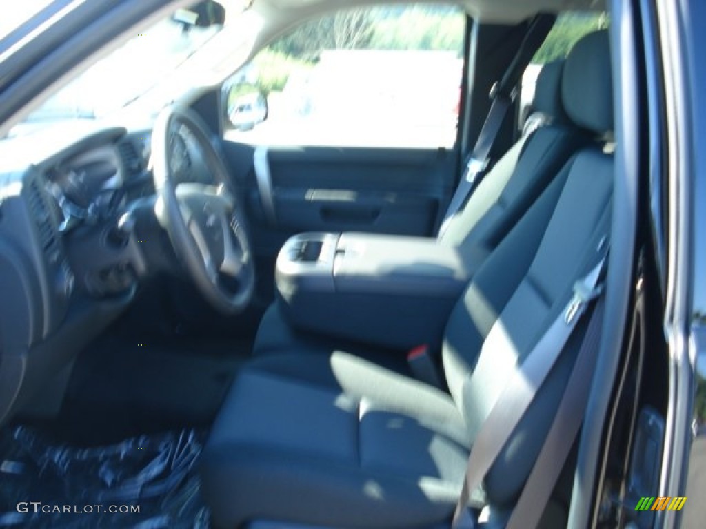2013 Sierra 1500 SLE Extended Cab 4x4 - Onyx Black / Ebony photo #11