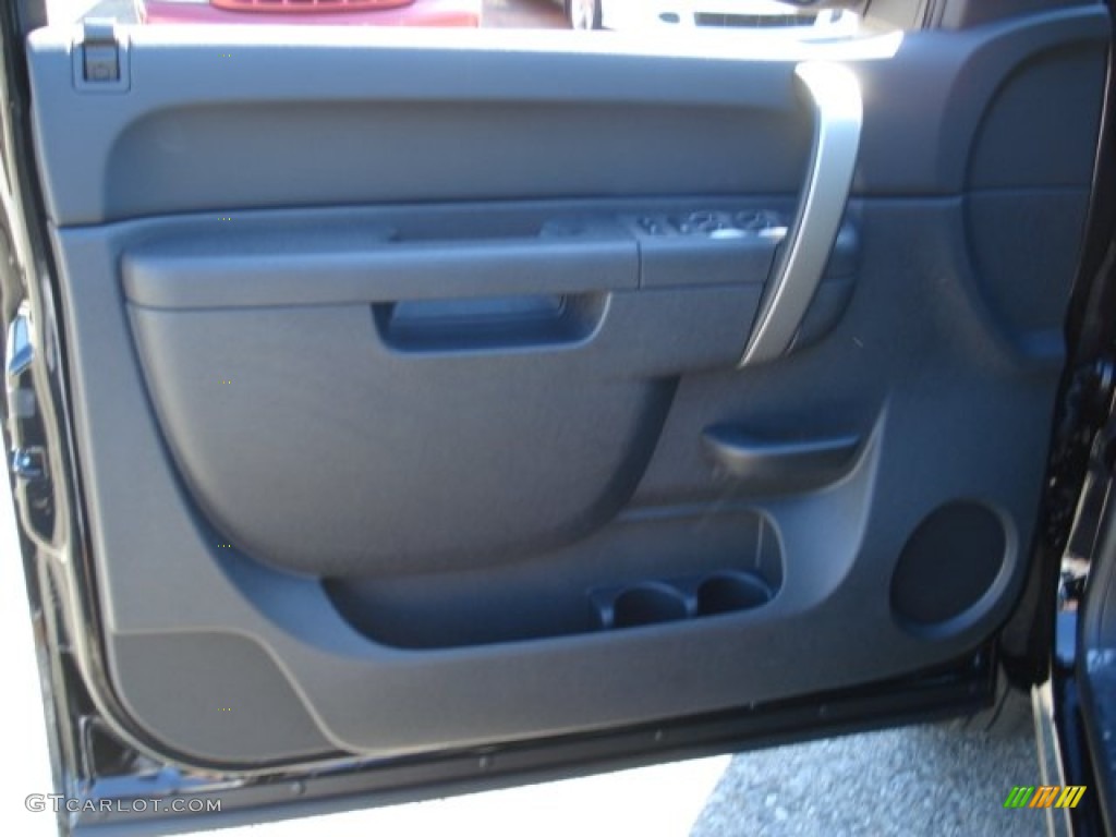 2013 Sierra 1500 SLE Extended Cab 4x4 - Onyx Black / Ebony photo #12