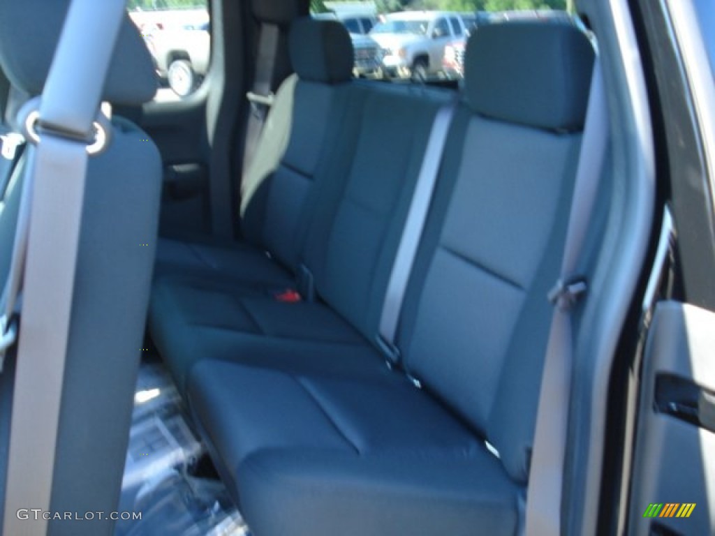 2013 Sierra 1500 SLE Extended Cab 4x4 - Onyx Black / Ebony photo #13