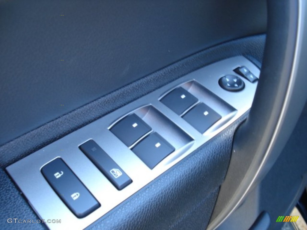 2013 Sierra 1500 SLE Extended Cab 4x4 - Onyx Black / Ebony photo #15