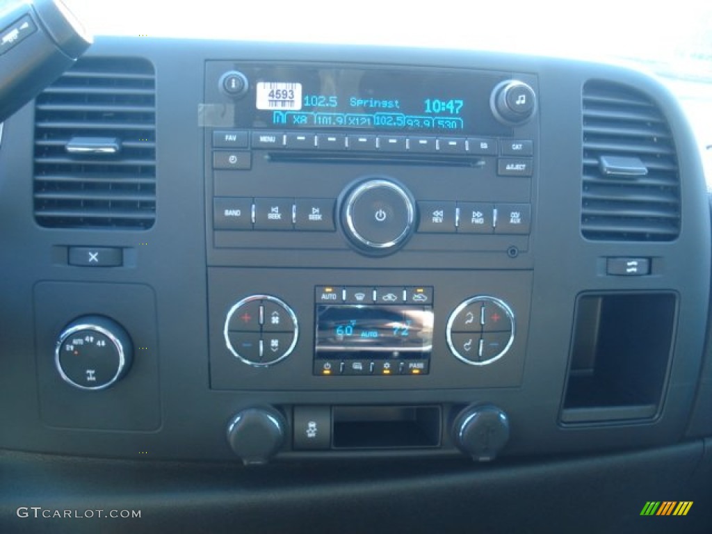 2013 Sierra 1500 SLE Extended Cab 4x4 - Onyx Black / Ebony photo #16