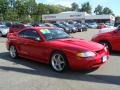 1992 Bright Red Ford Mustang Cobra Coupe  photo #1
