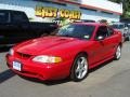 1992 Bright Red Ford Mustang Cobra Coupe  photo #3