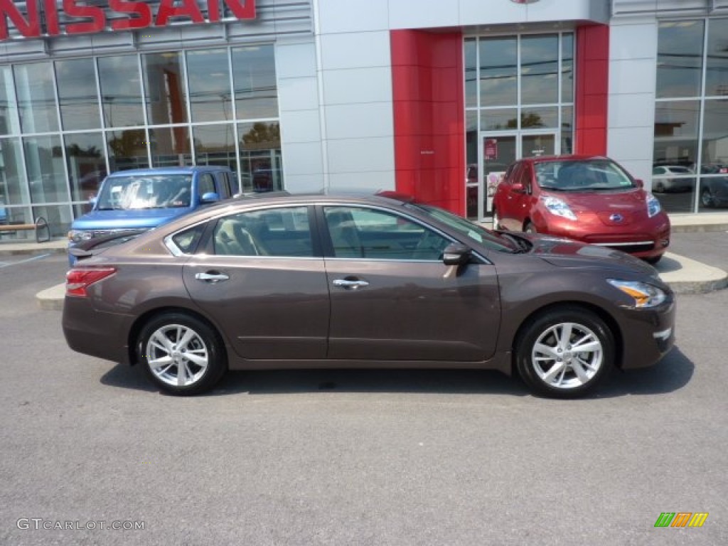 2013 Altima 2.5 SV - Java Metallic / Beige photo #8