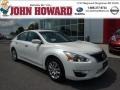 Pearl White - Altima 2.5 S Photo No. 1