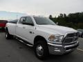 Bright White - Ram 3500 HD Laramie Crew Cab 4x4 Dually Photo No. 6