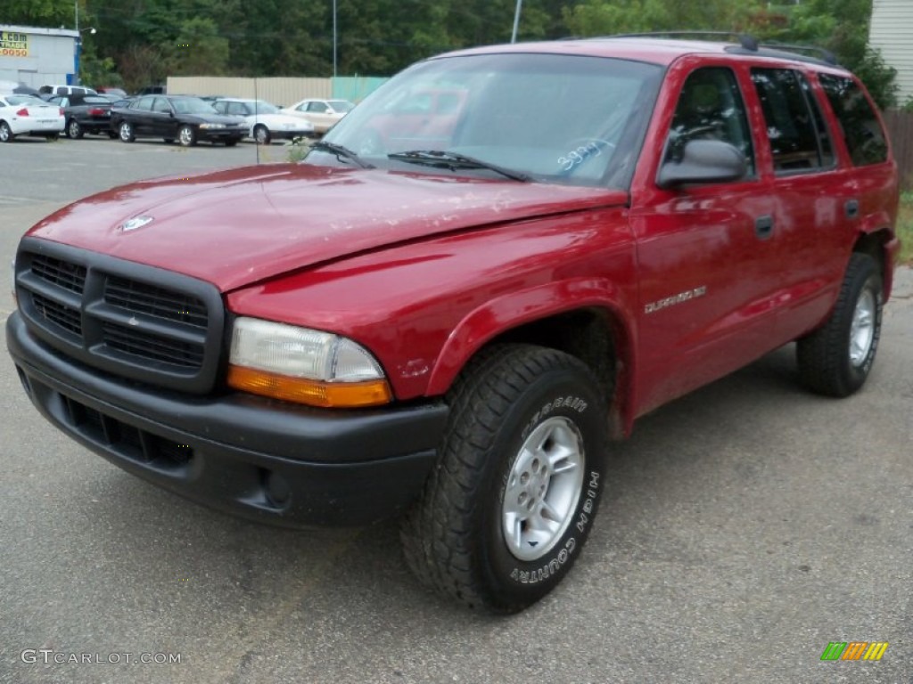 1999 Durango SLT 4x4 - Chili Pepper Red Pearlcoat / Agate photo #3