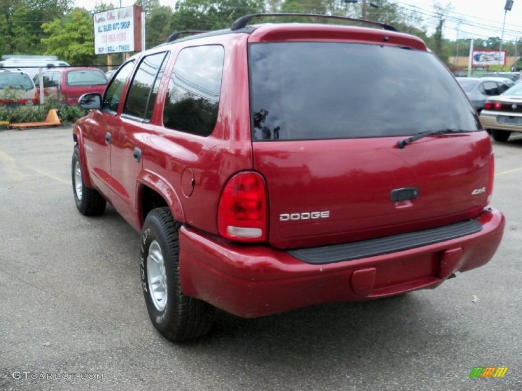 1999 Durango SLT 4x4 - Chili Pepper Red Pearlcoat / Agate photo #6