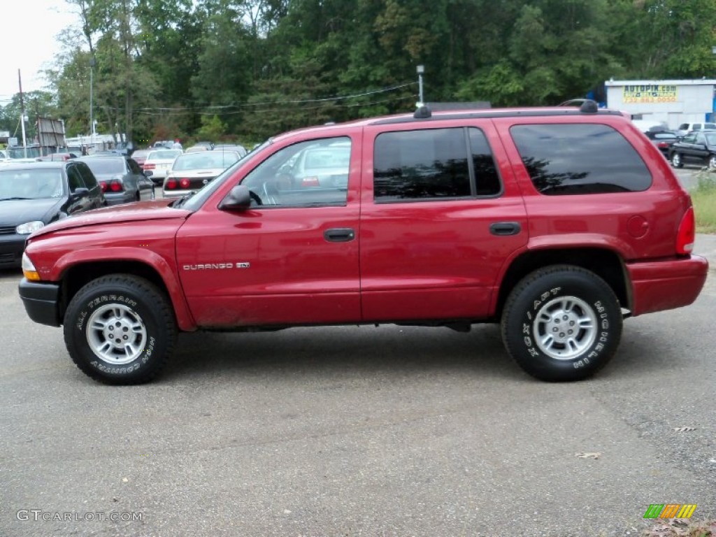 Chili Pepper Red Pearlcoat 1999 Dodge Durango SLT 4x4 Exterior Photo #69717534