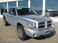 2006 Bright Silver Metallic Dodge Dakota Laramie Quad Cab 4x4  photo #2