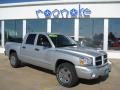 Bright Silver Metallic - Dakota Laramie Quad Cab 4x4 Photo No. 20