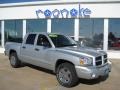 2006 Bright Silver Metallic Dodge Dakota Laramie Quad Cab 4x4  photo #20