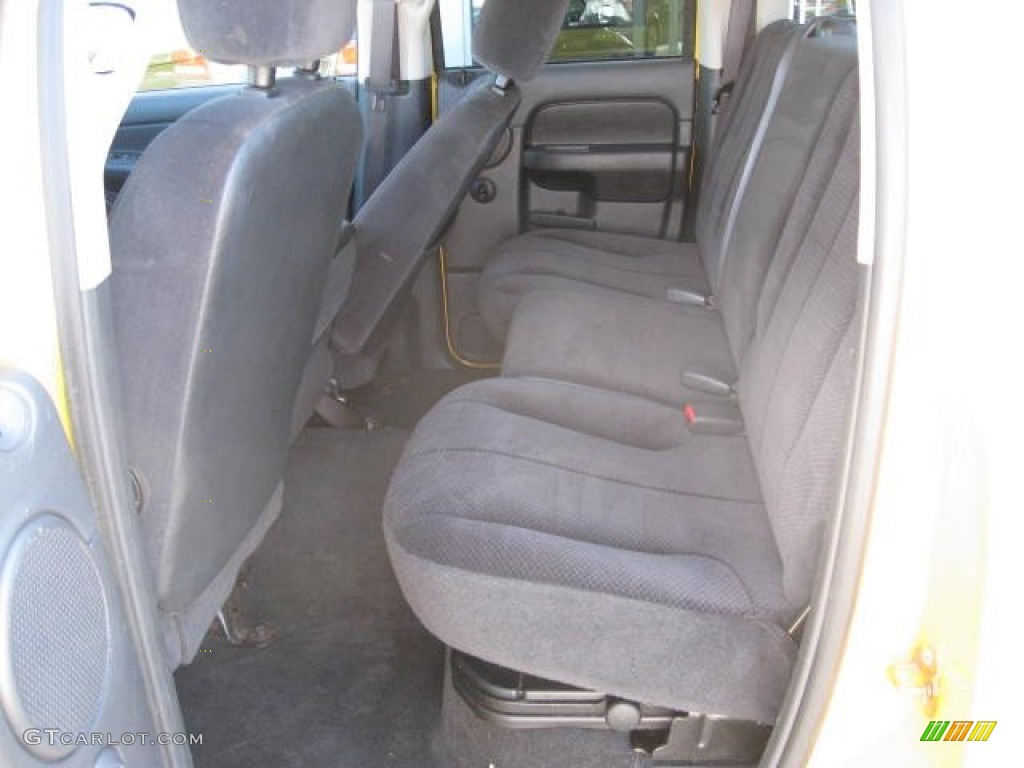 2004 Ram 1500 SLT Quad Cab - Solar Yellow / Dark Slate Gray photo #10
